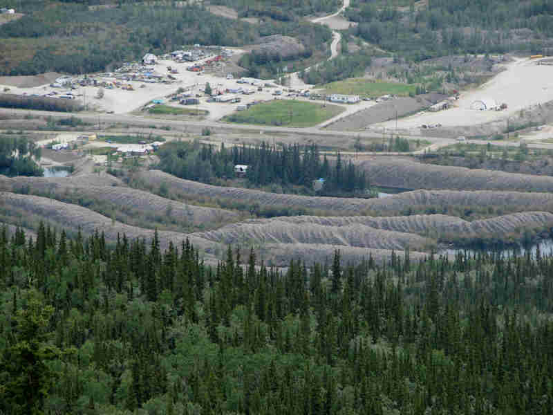 Dredge Tailings, Dawson City, Yukon
